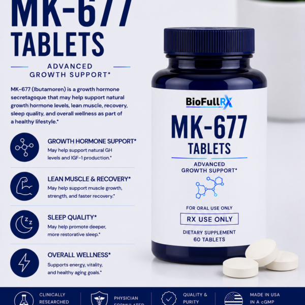 MK-677 (Ibutamoren) Oral Growth Hormone Protocol